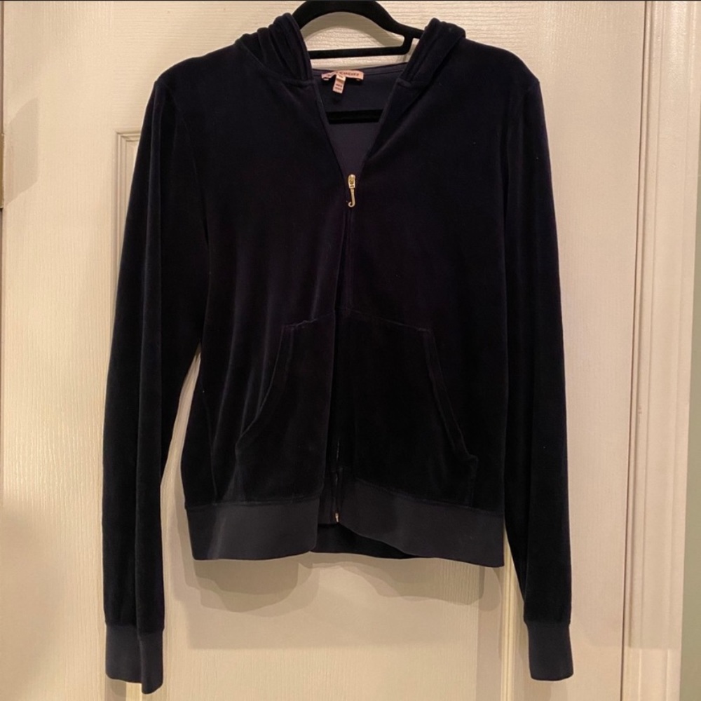 Velour Juicy zip up
